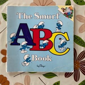 Vintage Smurf ABC Book
